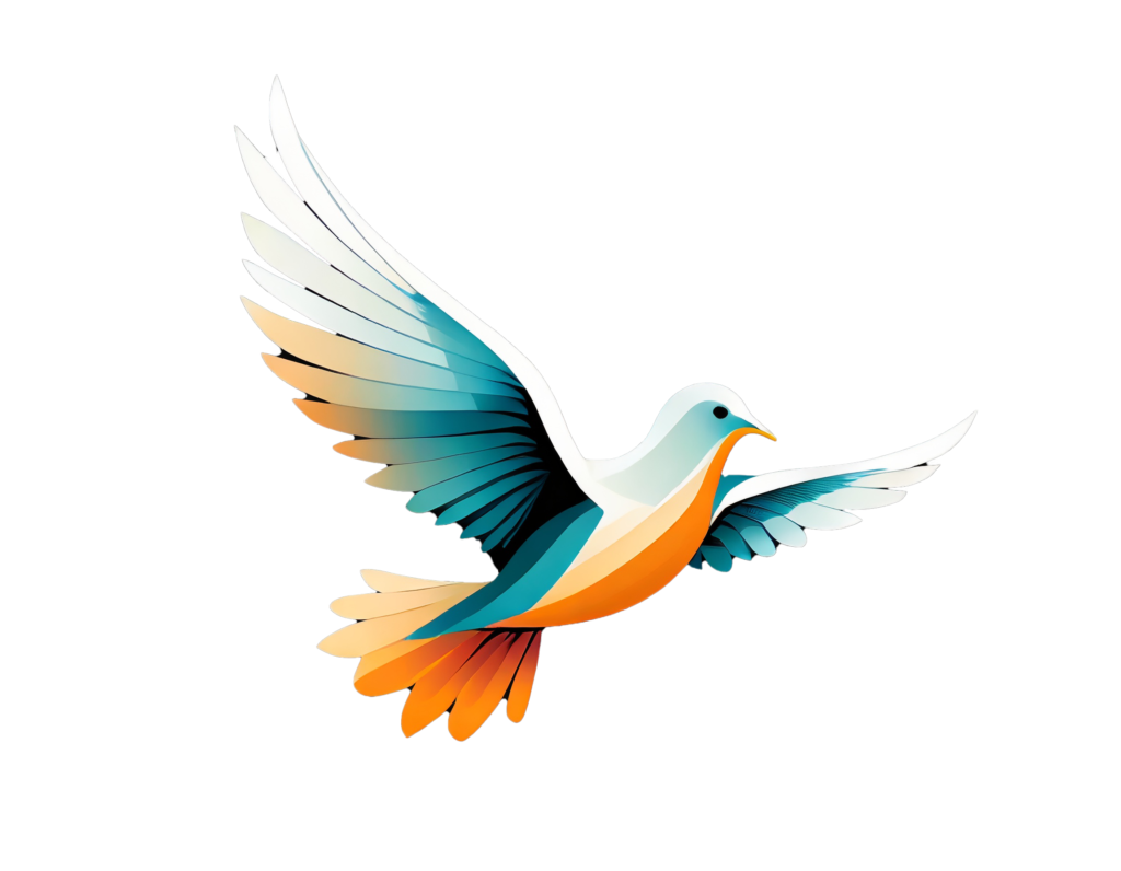 Image of stylized dove